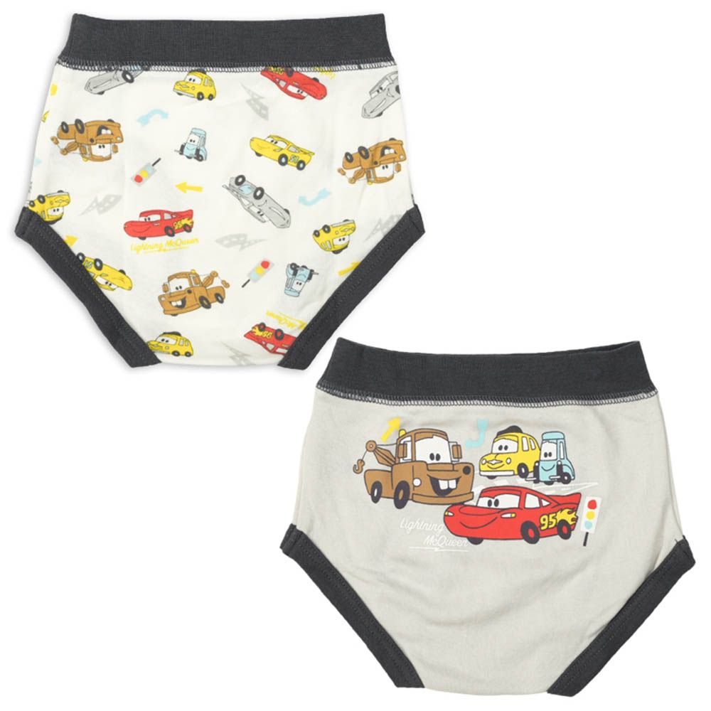 三角褲2件組-汽車總動員-灰色