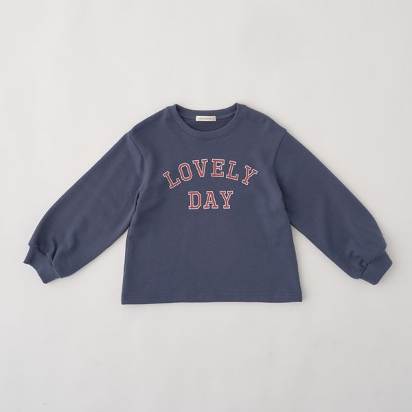 日本 Lycee mine - [推薦]定番百搭標語大學T-淺棕