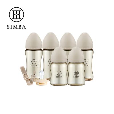 Simba 小獅王辛巴 - 咬咬喝喝進階組！新生起手包-日常型-優格
