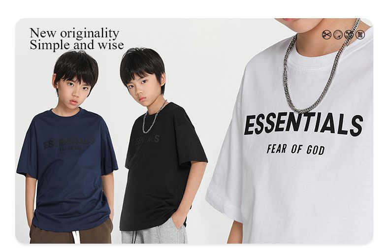 純棉基礎款短袖上衣-帥氣英文字母款-黑色