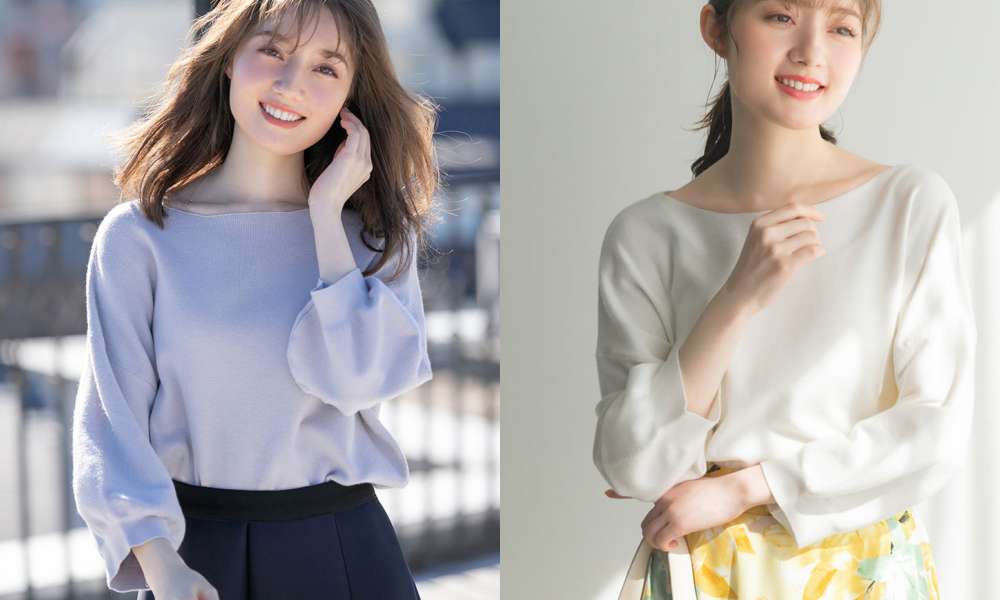 日本 fifth - 異材質拼接澎袖圓領五分袖上衣-咖啡