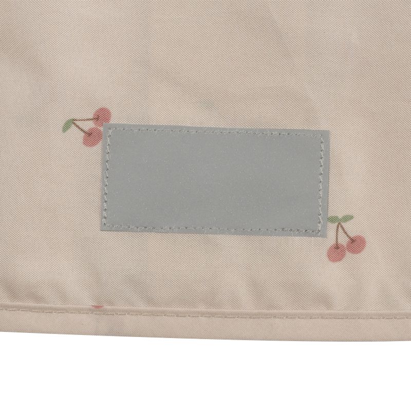 akachan honpo - 短斗篷式雨衣-櫻桃-粉紅 色 (80~95cm)