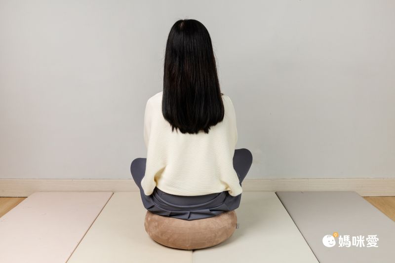 日本小泉 - FITPOP多功能運動塑身瑜伽球/坐墊/桌子-灰藍 (Φ43×25㎝)