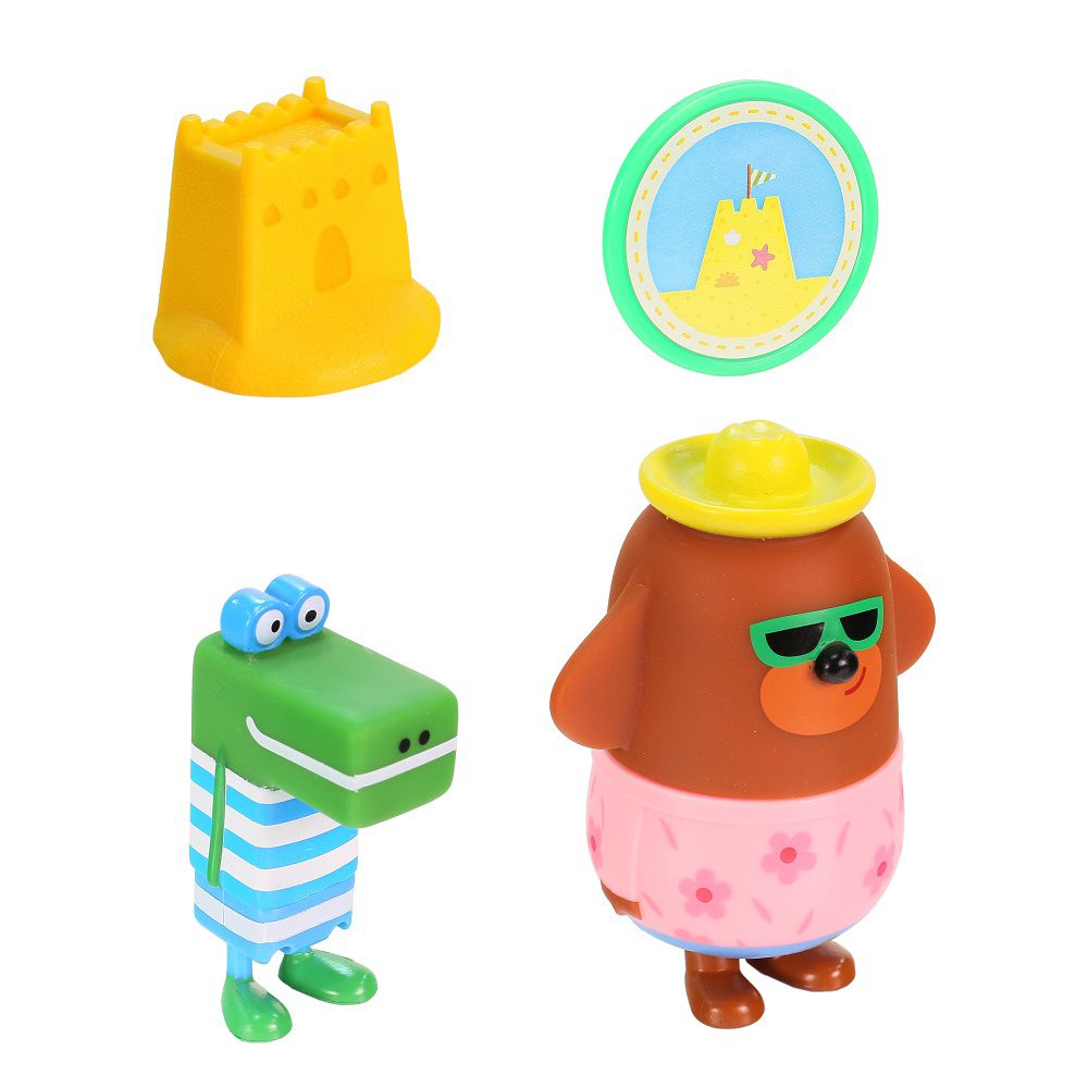 阿奇幼幼園 - 阿奇公仔配件徽章2入 海皮款-內含阿奇公仔1個+海皮公仔1個+1個道具+1個徽章