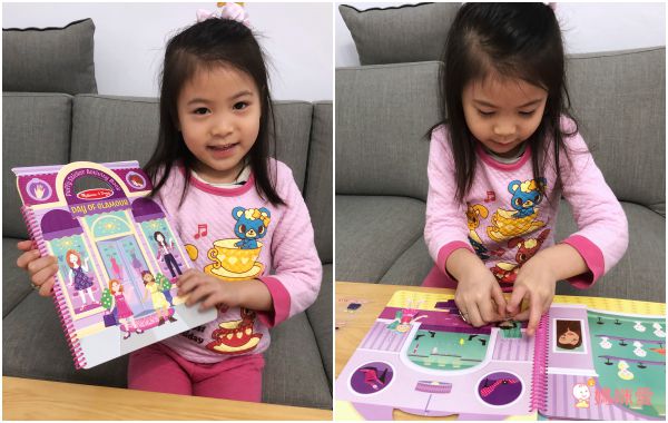 暢銷全美！【美國瑪莉莎】水畫冊＆可重複黏貼貼紙簿