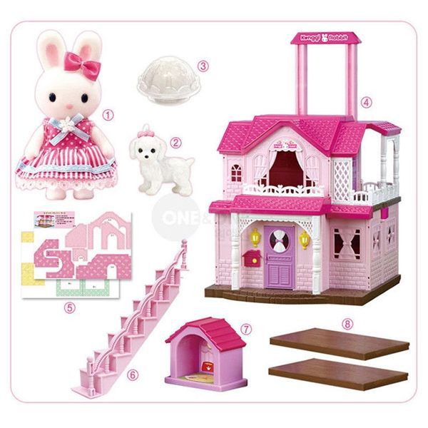 韓國【兔寶家族家家酒】正版授權，滿額送樂高收納盒