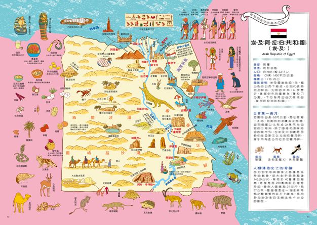 世界這麼大！孩子的第一本世界地圖