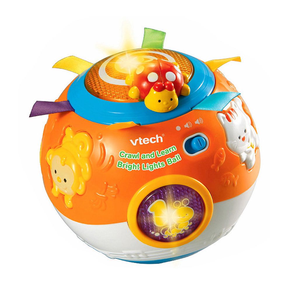 Vtech - 炫彩聲光滾滾球-橘色