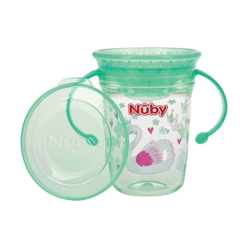 Nuby - Tritan501魔術杯-天鵝 (240ml)