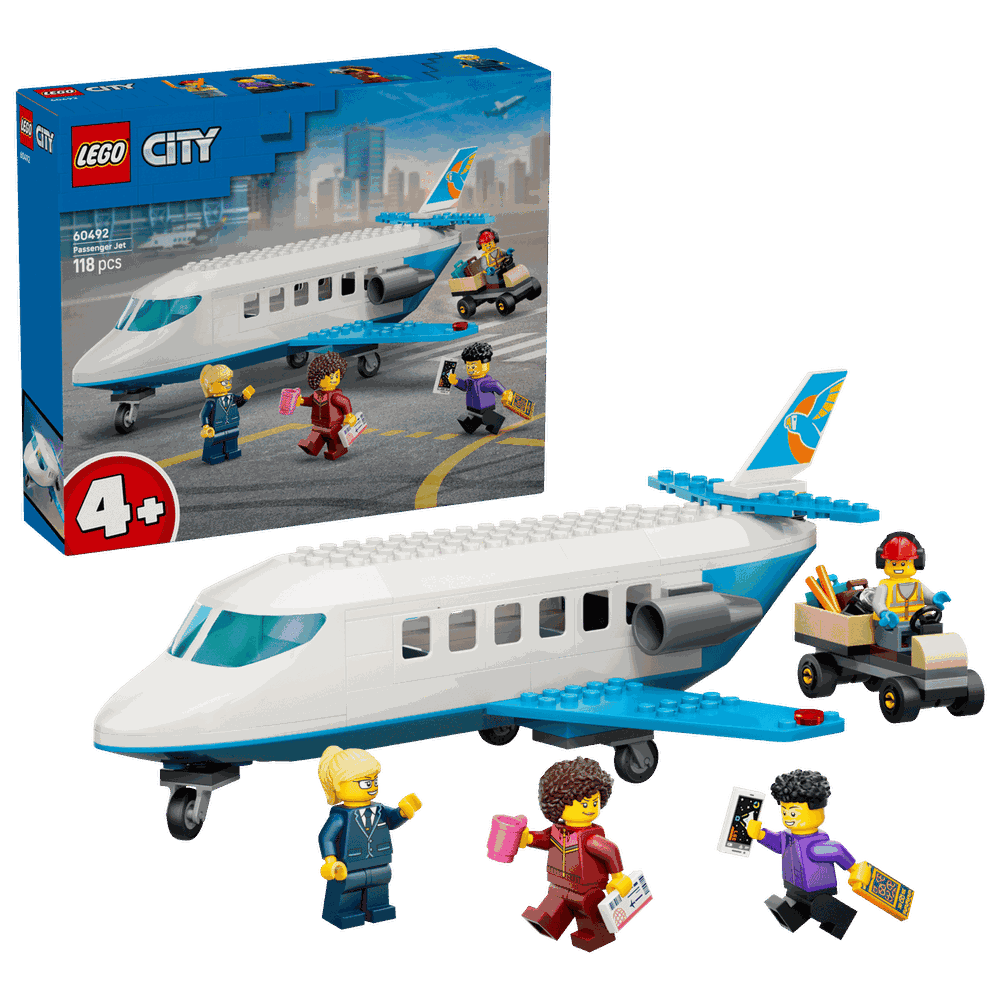 LEGO 60492 噴射客機 Passenger Jet