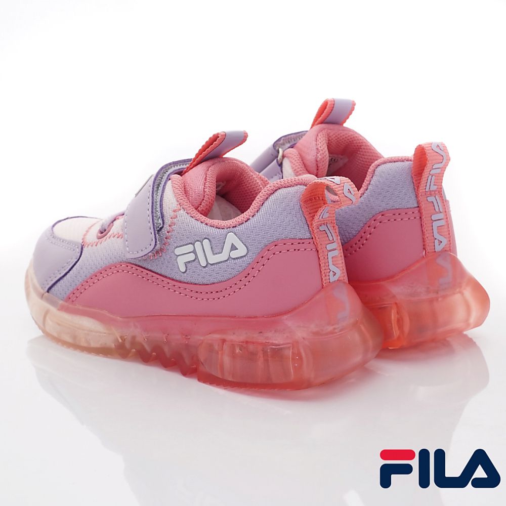 FILA - FILA康特杯電燈運動鞋款(中大童段)-運動鞋-粉