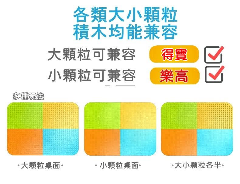 Feelo費樂 - 多功能積木桌(可升降 與樂高 得寶皆相容)