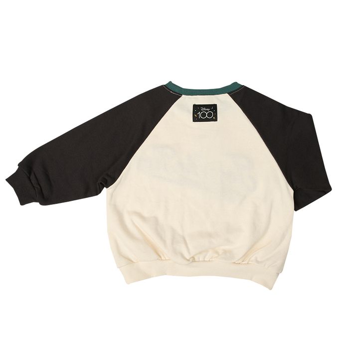 akachan honpo - 連肩袖休閒上衣-迪士尼-黑色