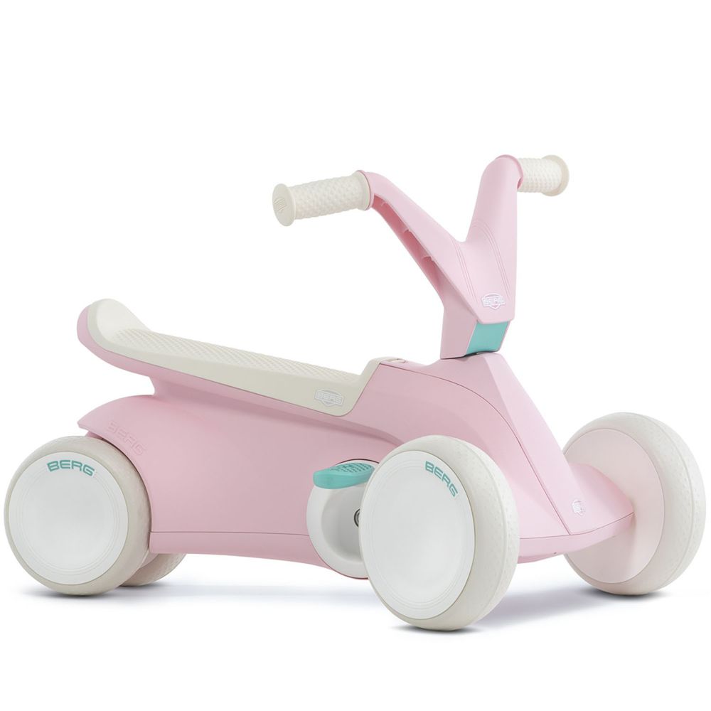 荷蘭 BERG - GO2 兒童4輪多功能滑步自行車-櫻花粉