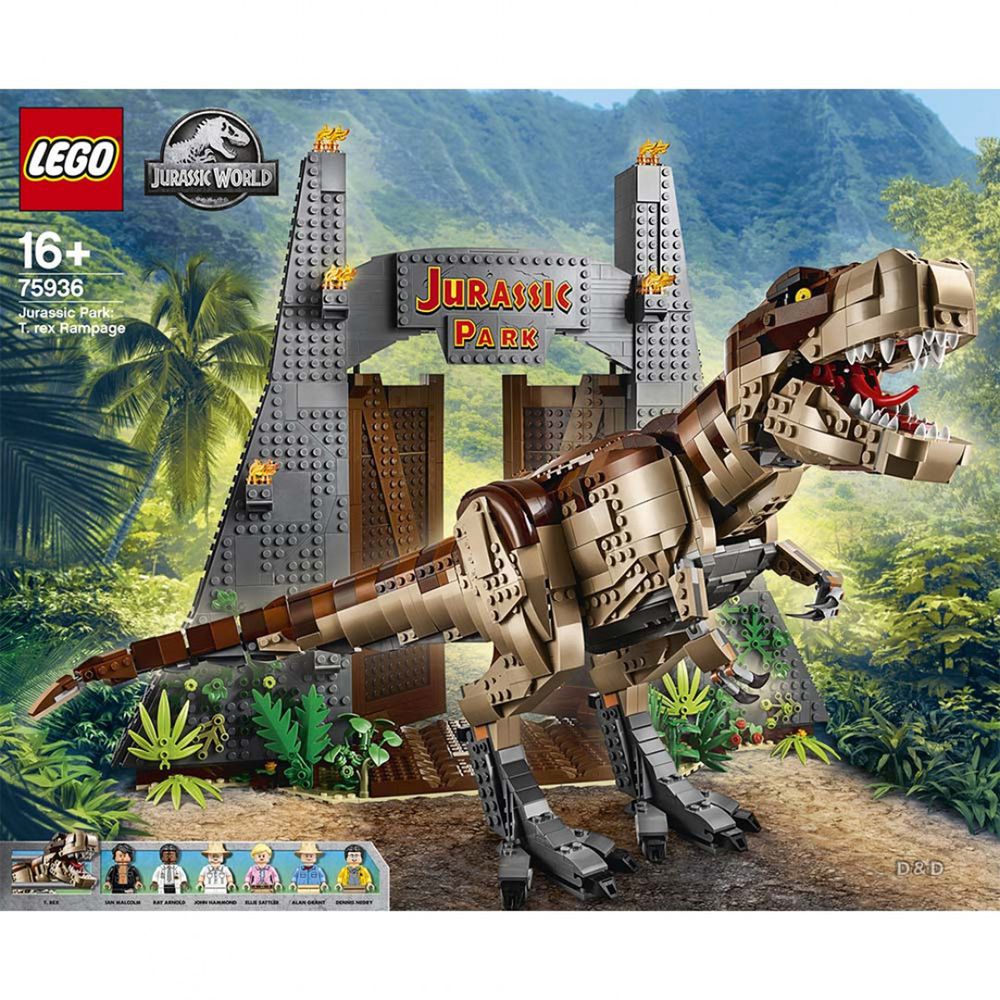樂高 LEGO - 樂高 Jurassic World 侏儸紀世界系列 - Jurassic Park: T. rex Rampage 75936-3120pcs