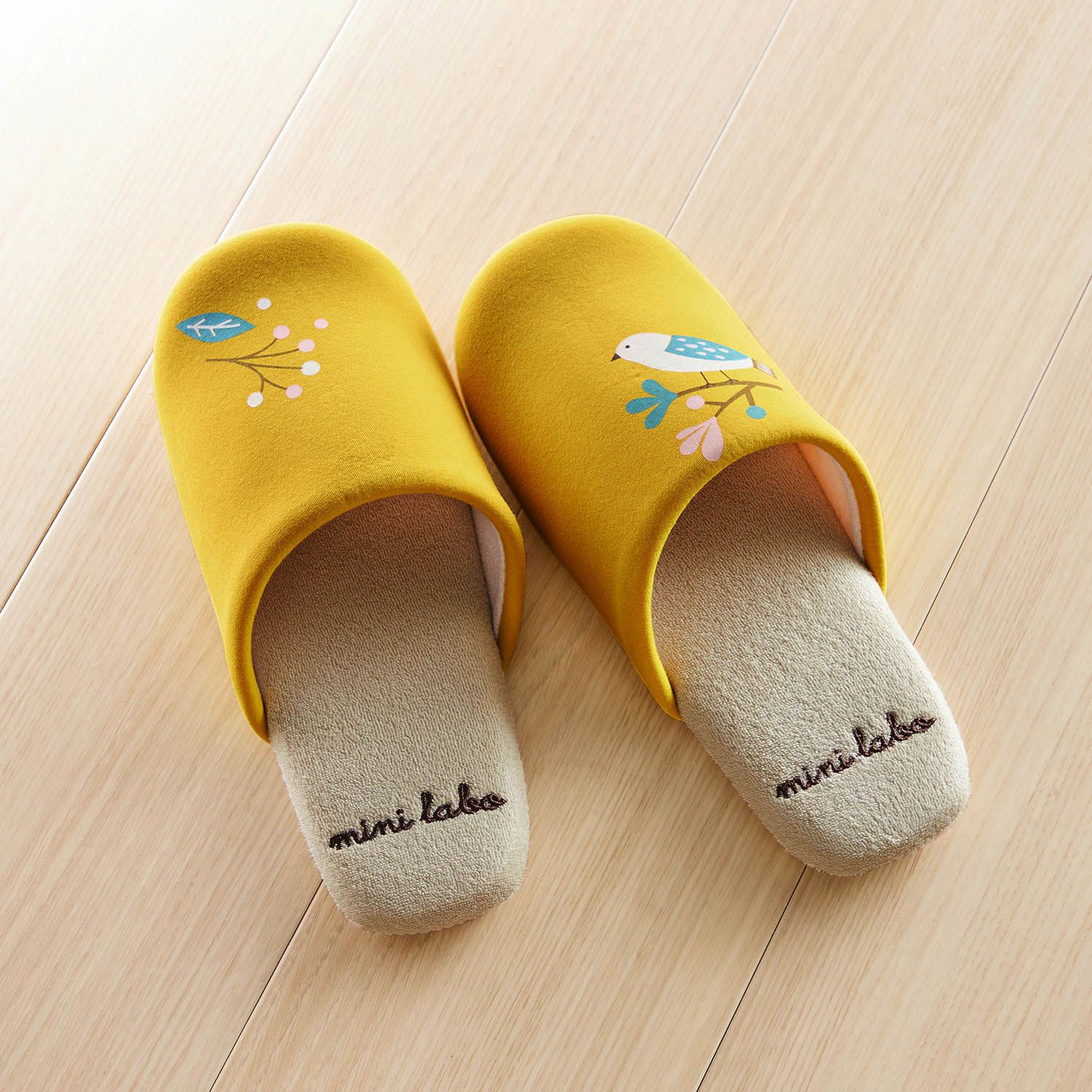 日本千趣會 - mini labo 質感室內拖鞋-週日在鄉村 (23-25cm)