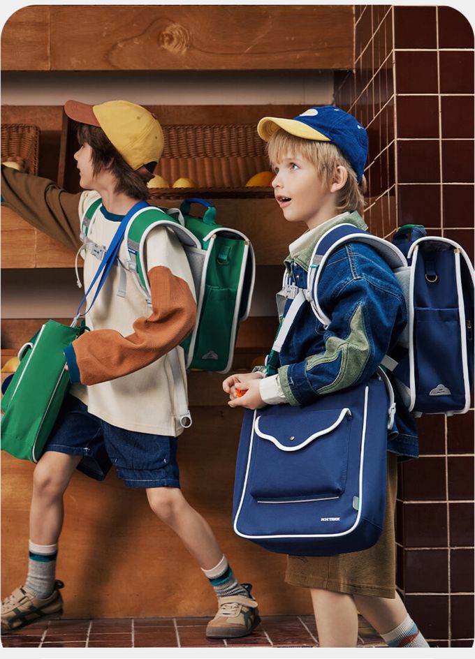 kocotree - 簡約大容量斜跨包-粉色