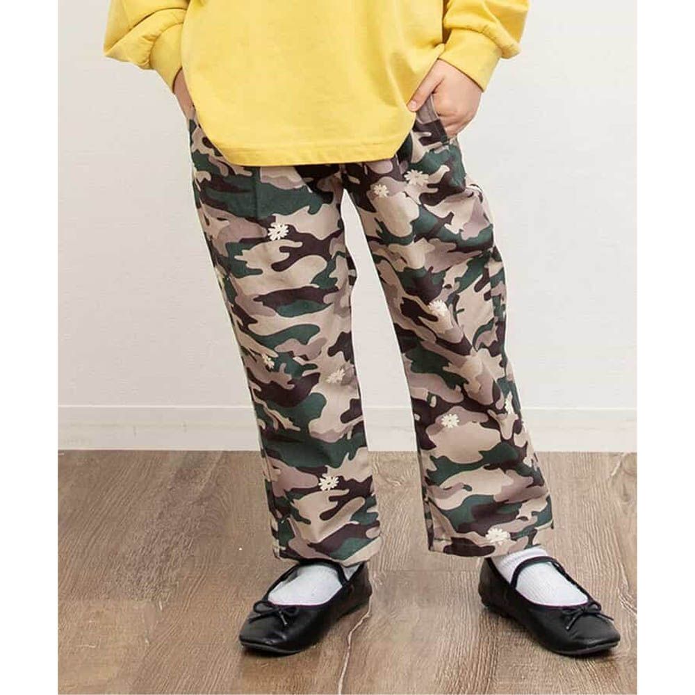 100%棉 品牌經典百搭廚師褲-迷彩-軍綠