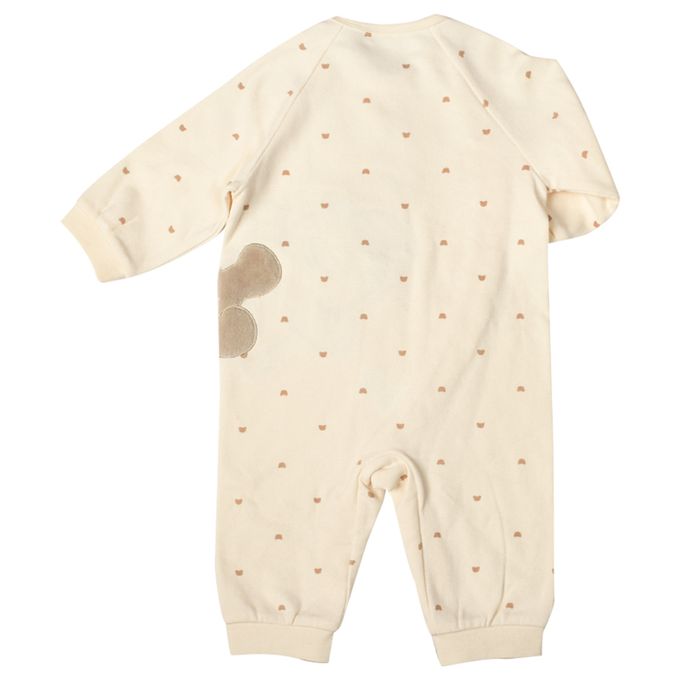 akachan honpo - 長袖兔裝 翻身神隊友-彈性材質-象牙白色