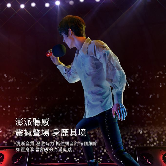 CALF 唱吧 - G2 小巨蛋麥克風 卡拉OK / KTV 麥克風-黑色標準版