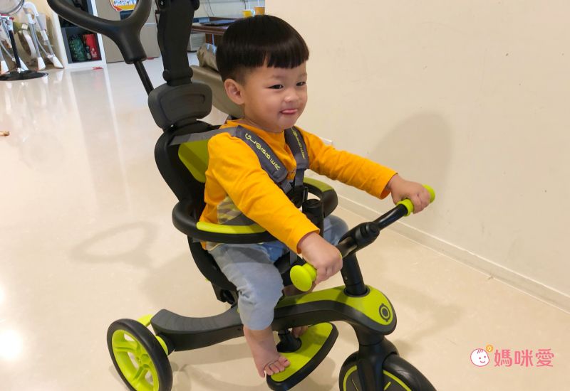 法國 GLOBBER - 4合1多功能3輪推車-湖水藍