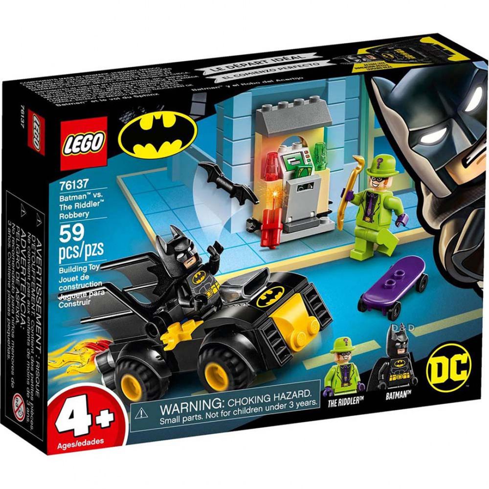 樂高 SUPER HEROES 超級英雄系列 - Batman™ vs. The Riddler™ Robbery 76137-59pcs