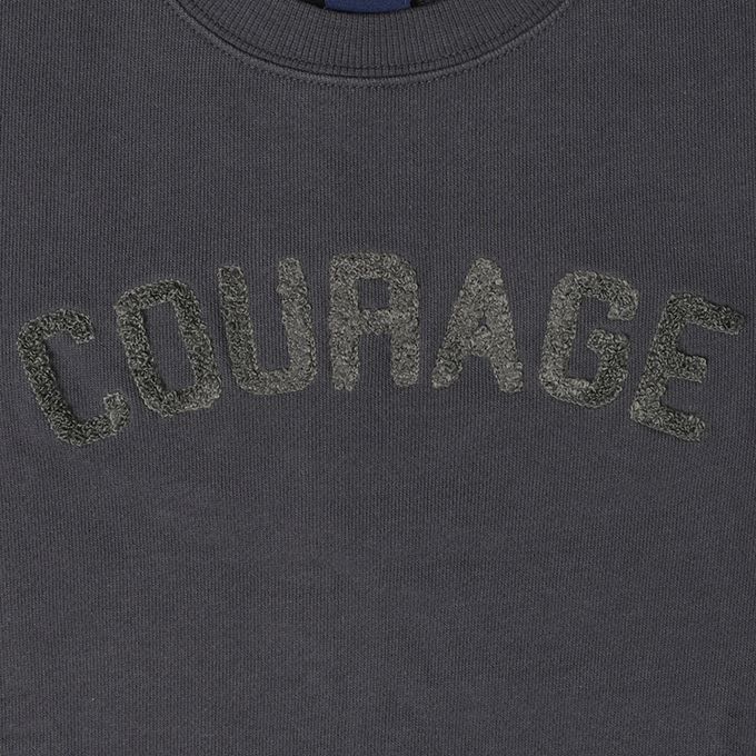 akachan honpo - 假兩件休閒上衣-深藍色