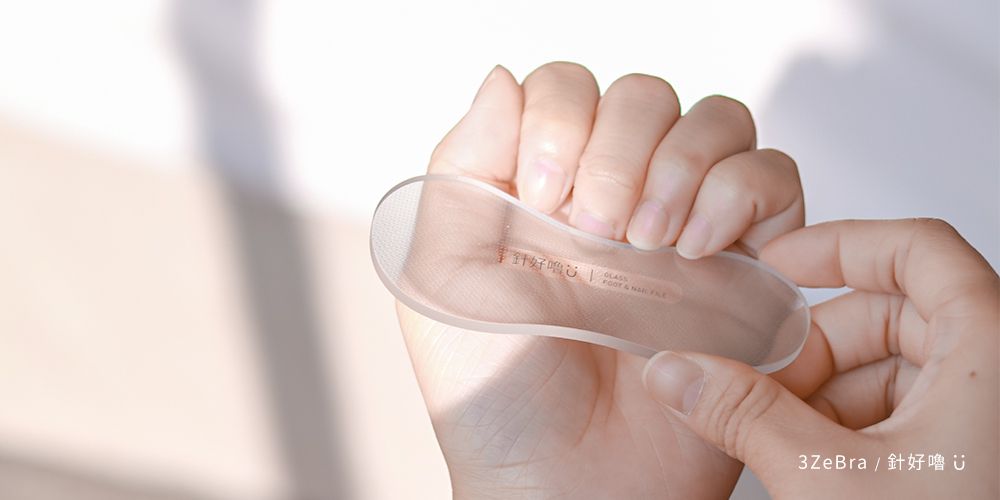 3ZeBra - 針好嚕｜Gerfect 3in1 手足保養磨砂片 兩入組-透明-28g/入