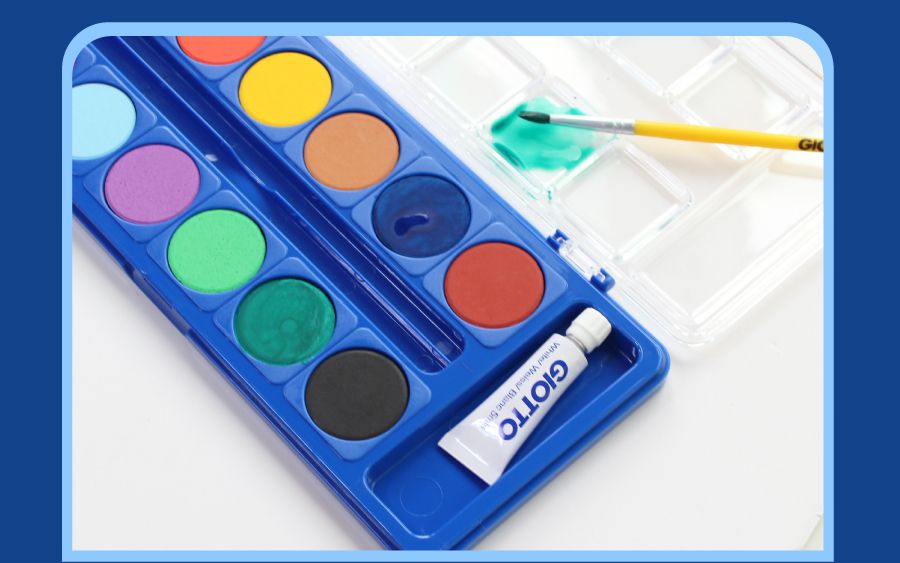 義大利GIOTTO - GIOTTO 水彩粉餅(基本12色)