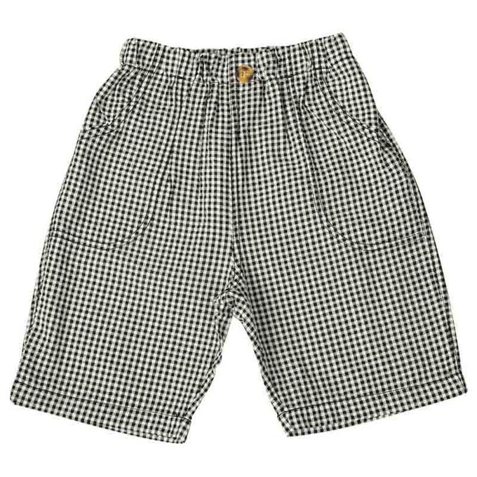 akachan honpo - 短褲-泡泡紗-黑色