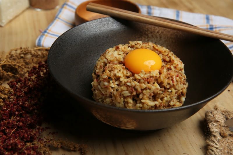 膳食纖維是地瓜的6倍！【信豐農場】台灣紅藜波浪麵＆紅藜拌醬