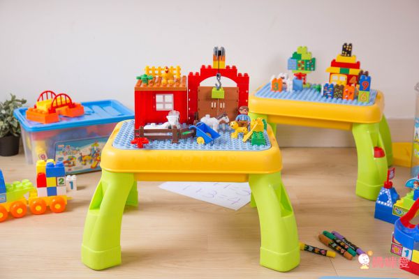 3 in 1 益智積木學習桌 ✖ 軌道滾球積木【獨家現省優惠】↗