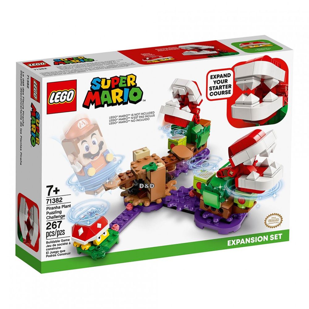 樂高 LEGO - 樂高積木 LEGO《 LT71382 》SUPER MARIO超級瑪利歐系列 - 吞食花益智解謎組-267pcs