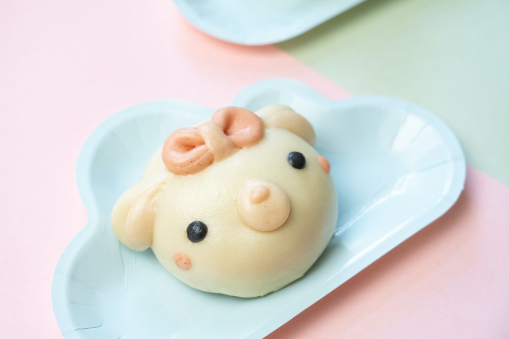 老甜媽手工饅頭 - 羊小妹紅豆起司包-6入450克