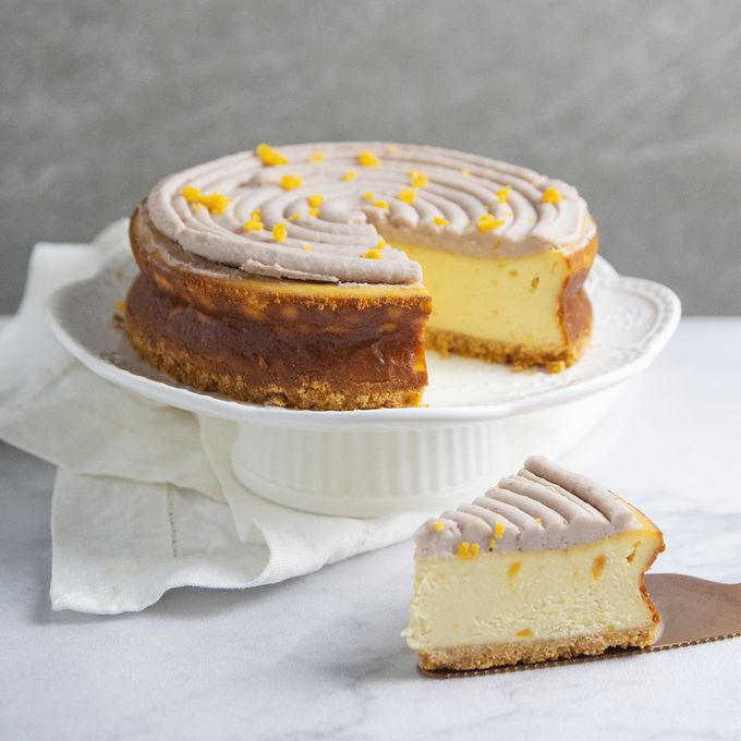 自己做烘焙聚樂部 - 芋見金莎重乳酪 【獨家贈-巧克力杏仁餅乾】