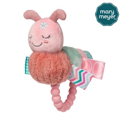 美國 MaryMeyer 蜜兒 - 標籤手搖鈴-妞妞毛毛蟲