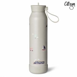 Citron - 矽膠提把保溫瓶_500ml-交通工具