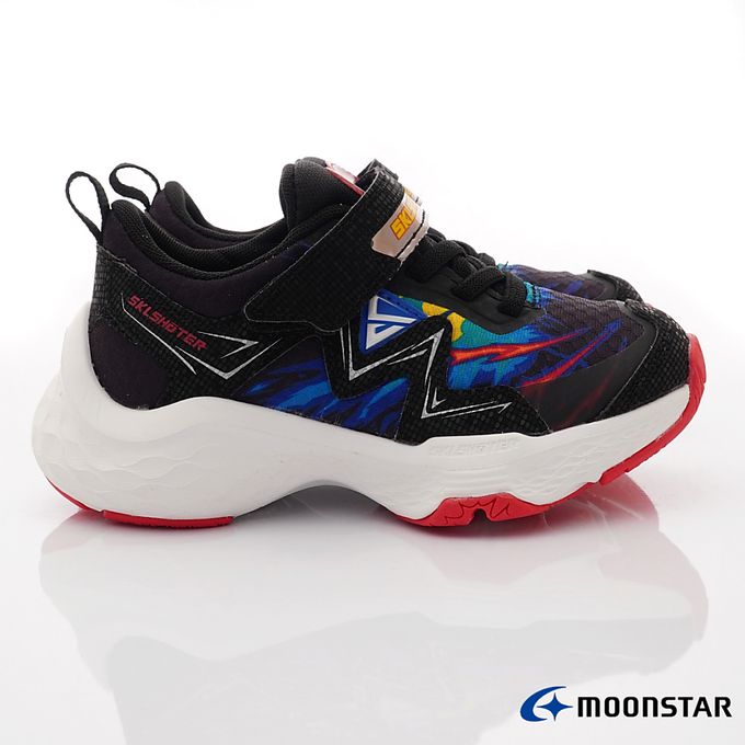 Moonstar日本月星 - SK炫技者-爆技能運動-SK00246黑(中大童)-運動鞋-黑