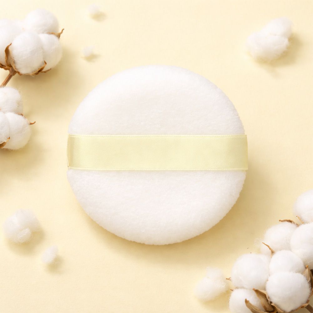 100%天然棉粉撲
