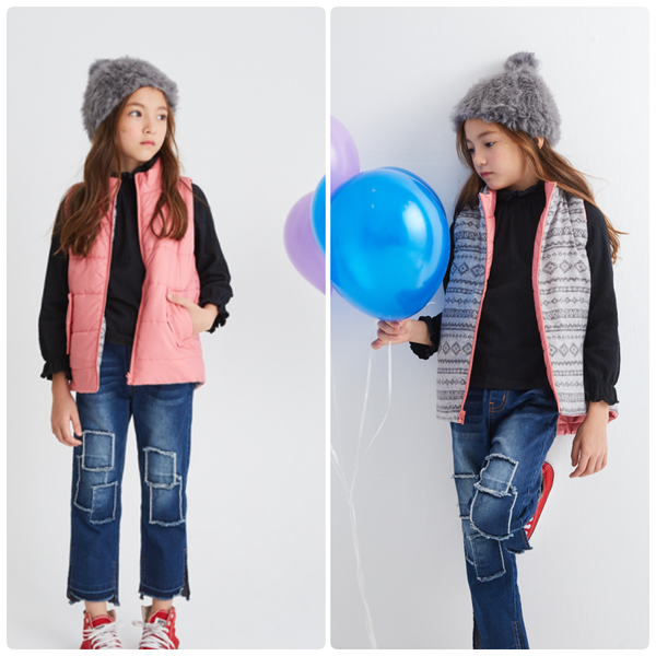 【麗嬰房Little moni 3M科技羽絨外套/背心】下雨沒帶傘也不怕～