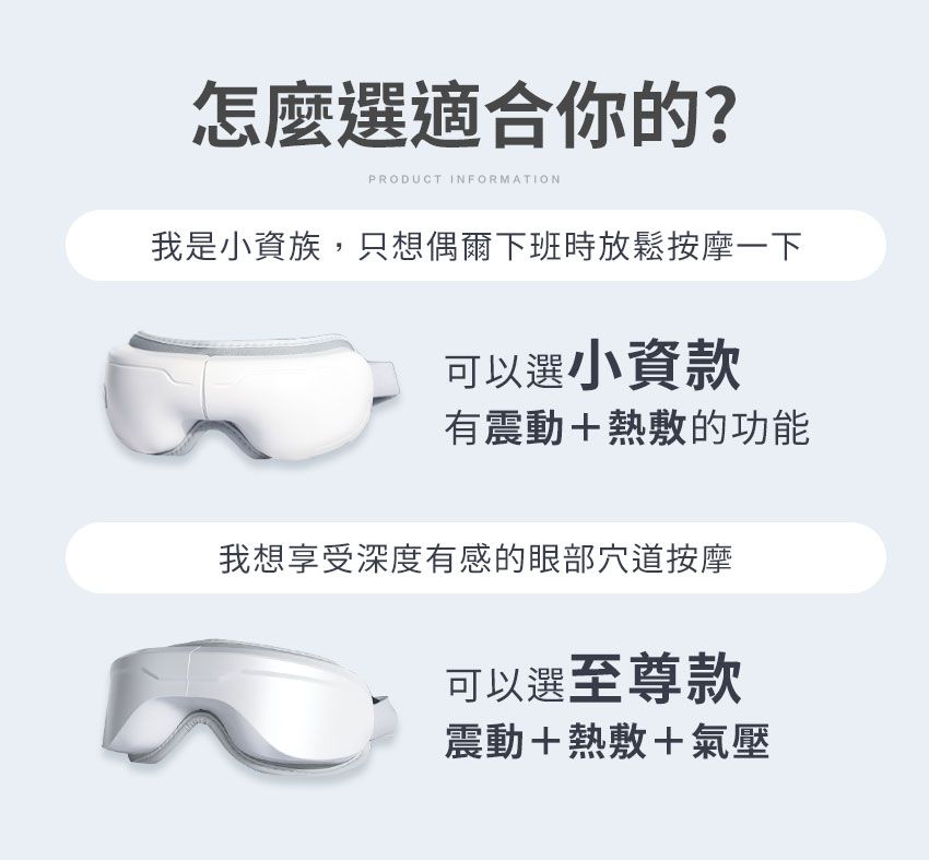 3ZeBra - 5C熱敷按摩眼罩-小資款-376g