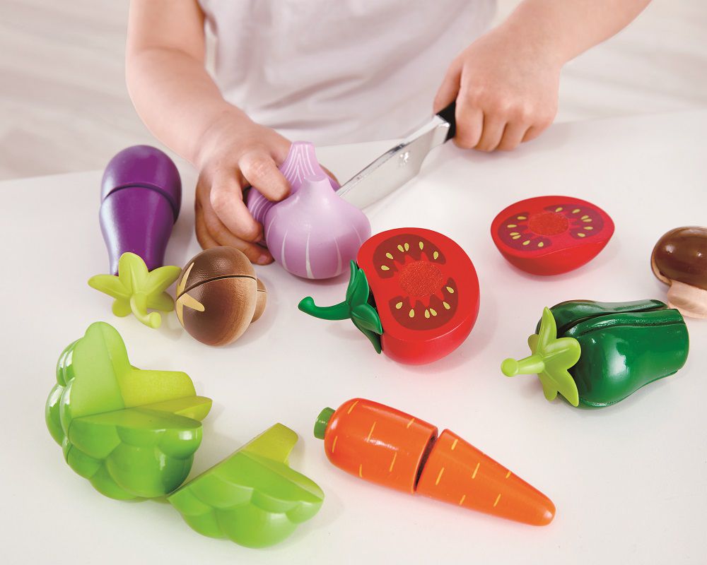 德國 Hape - 田園蔬菜切切樂