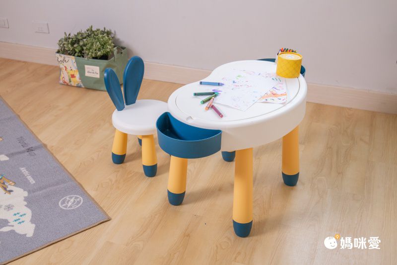 家窩 - 斑比鹿造型椅背兒童椅凳