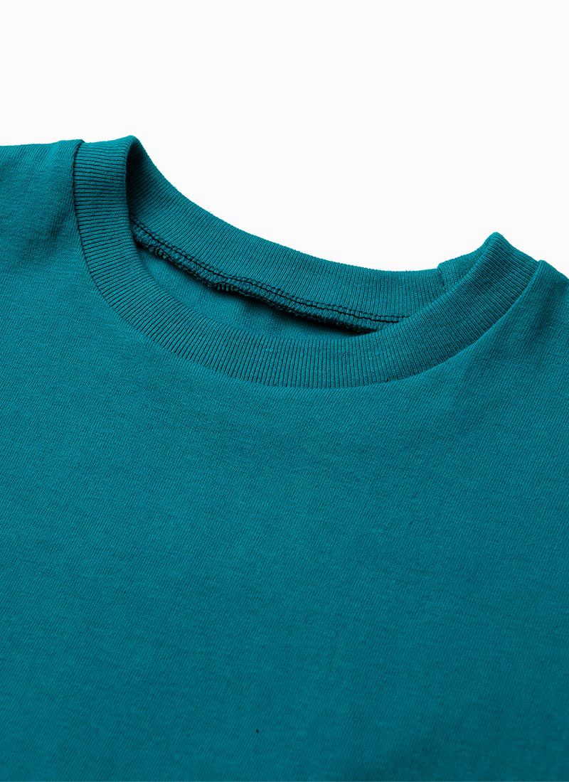 韓國 OZKIZ - (附透明包)簡約短袖上衣-紅