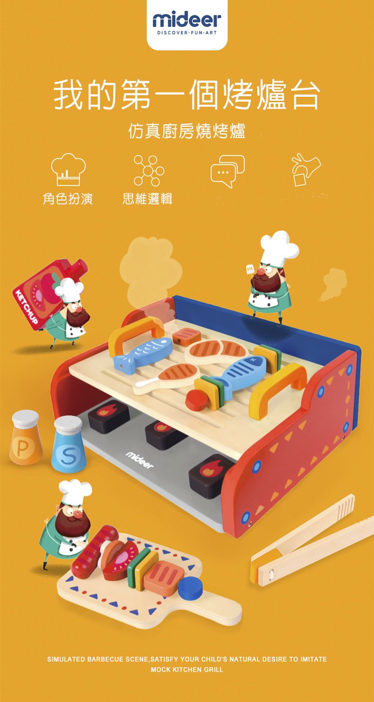 MiDeer - 我的第一個烤爐台
