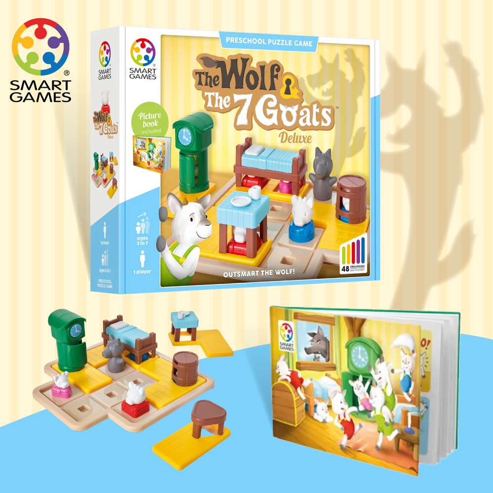 趣味闖關桌遊【SMART GAMES】訓練邏輯思考、培養團隊合作