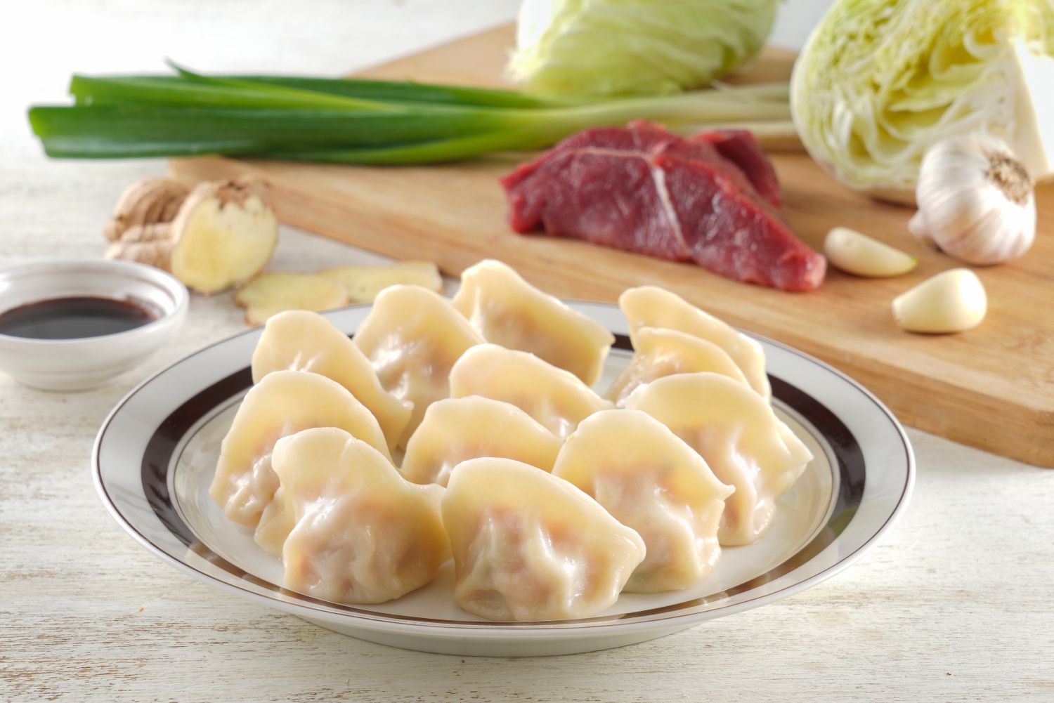 熱銷補貨首選【安永鮮物】手工鮮豚水餃 / 開胃肉燥拌醬