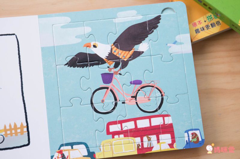 繪本拼圖書系列(2本組合)-千萬別找刺蝟踢球+要是你給老鼠看書