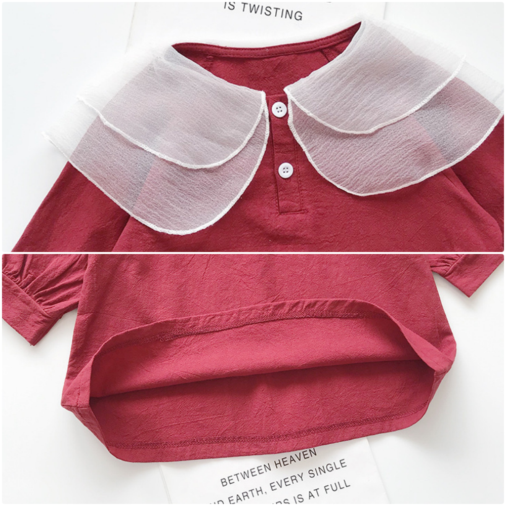 百穿不膩出門首選！超萌兔耳帽T網紗洋裝