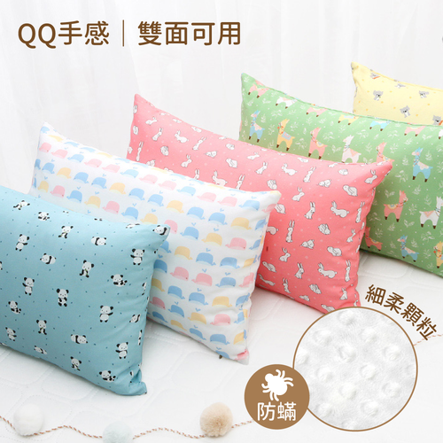 正韓 雙面QQ水洗枕 ❤ 抗菌防蟎、雙面材質、可機洗